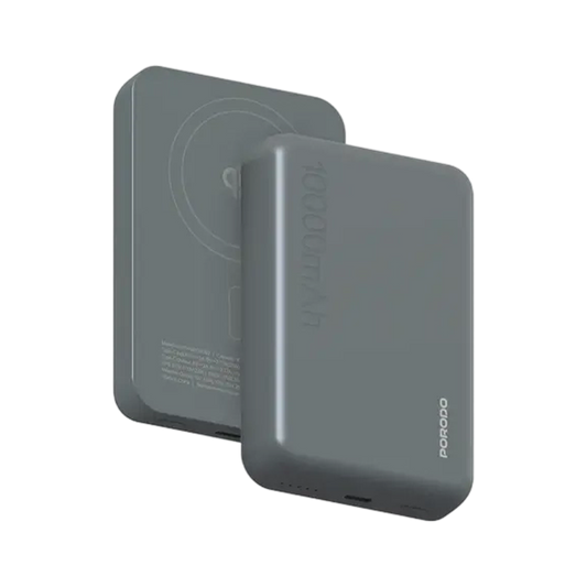 Porodo Vingt-Cinq 10000mAh MagSafe Power Bank - Grey