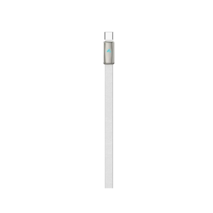 كابل شحن ونقل بيانات جلدي Porodo 100W LED USB-C إلى USB-C