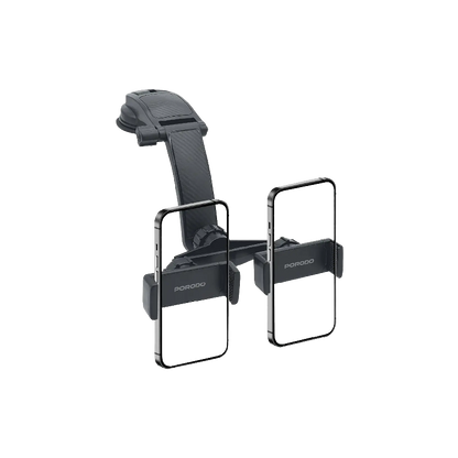 Porodo 360° Rotatable Car Phone Holder - Black