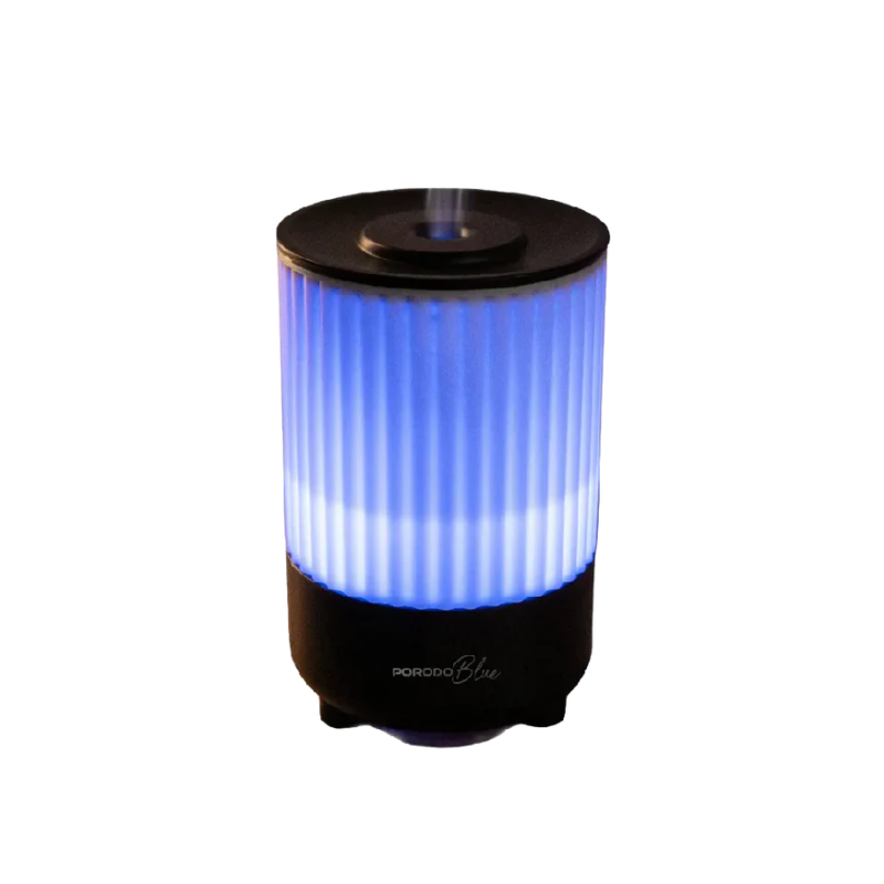 Porodo Blue Noa Aroma Diffuser with Colorful Lights - Black