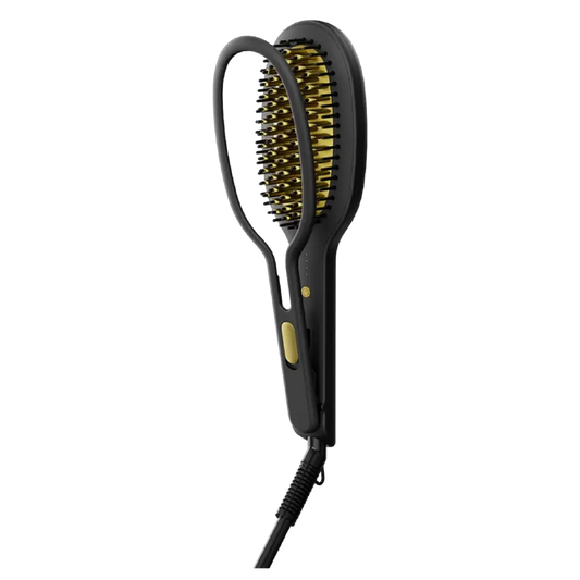 Porodo Ceramic Hair Straightener - Black & Gold