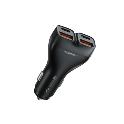 Porodo Dualpower 102W Car Charger - Black