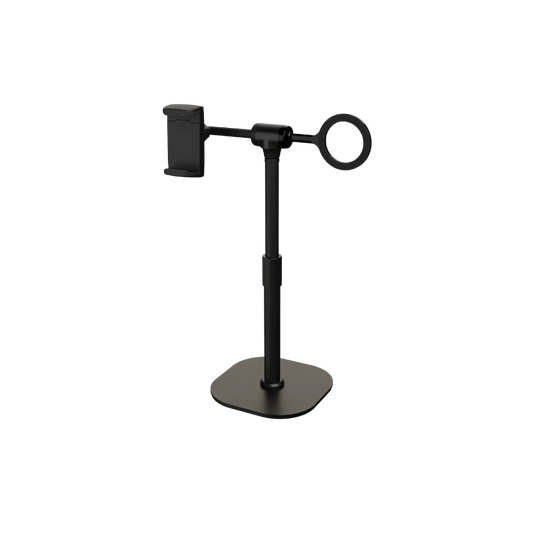 Porodo Evostand 360° Dual Rotating Phone Holder with Anti-Slip Base - Black