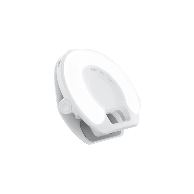 Porodo Glowring Portable Fill Light Clip-On Design - White