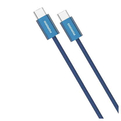 Porodo High-Speed USB-C Braided Cable Charging & Data Transfer