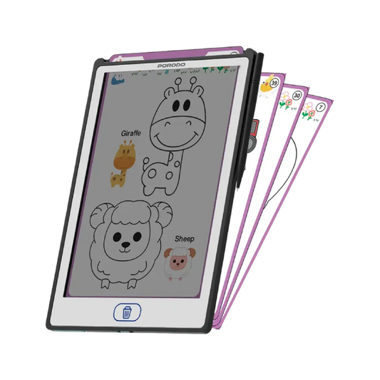 Porodo Kids Writing Tablet - Black