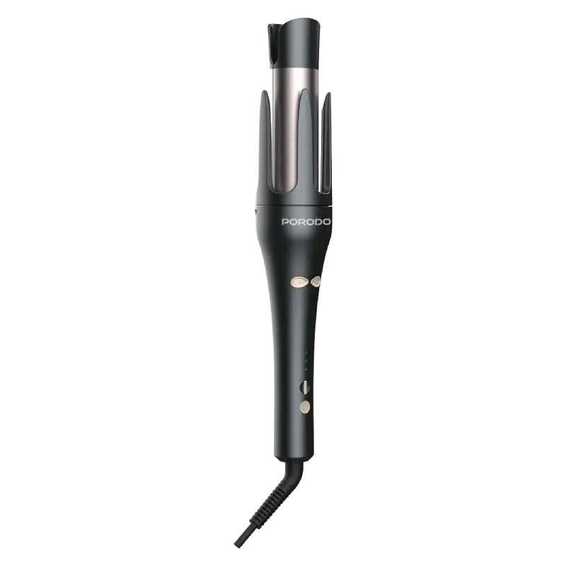 Porodo Lifestyle Automatic 2-In-1 Hair Styler - Black