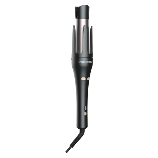 Porodo Lifestyle Automatic 2-In-1 Hair Styler - Black