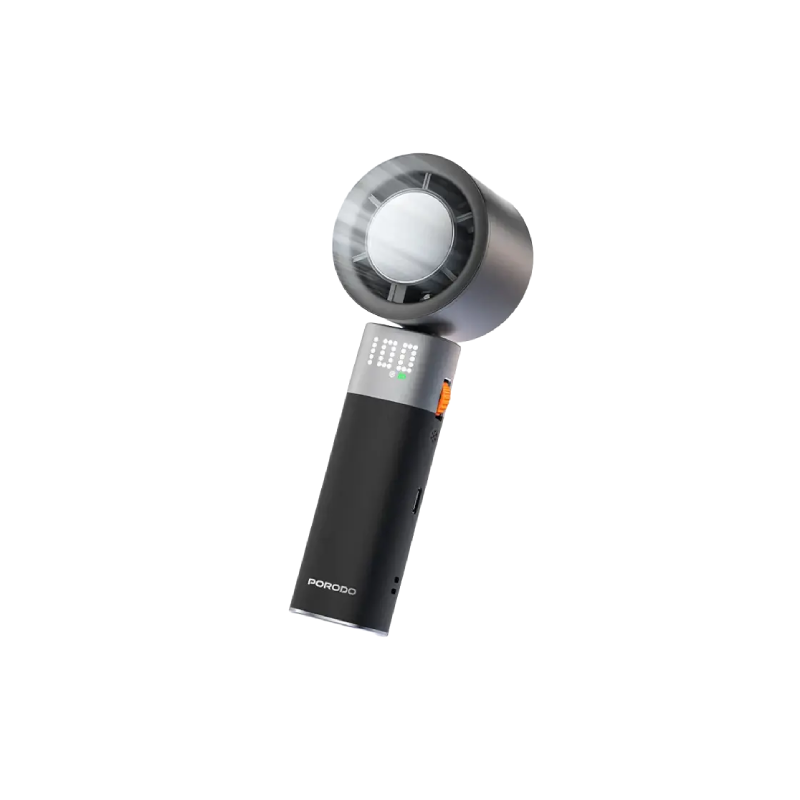 Porodo Lifestyle Handheld Turbo Fan - Black