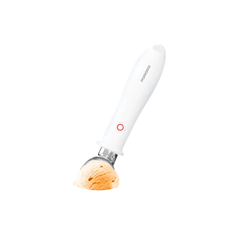 Porodo Lifestyle Rechargeable Heated Ice-Cream Scoop - White
