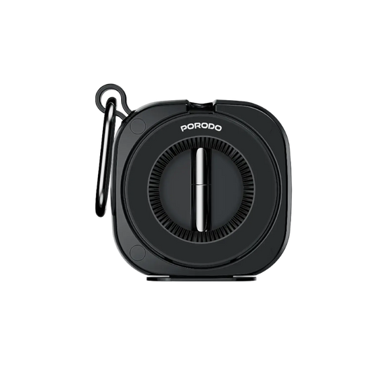 Porodo Loop Magnetic Phone Holder Adjustable Travel Mount - Black