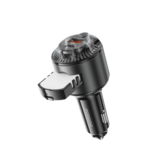 Porodo MistCharge 2-in-1 Car Charger with Air Diffuser - Black