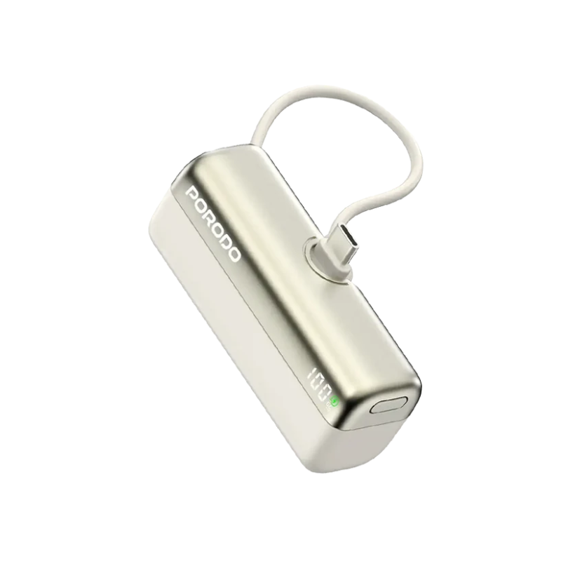 Porodo Pocket Volt 5000mAh Power Bank White