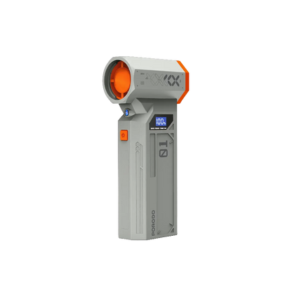 Porodo Rushjet Cordless Dust Blower with Turbo Speed - Gold/Orange