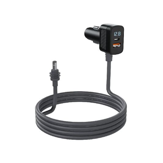 Porodo Starlink Mini DC Plug Car Charger - Gray