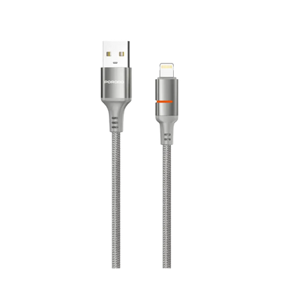 Porodo USB-A To USB-C/Lightning LED Light Cable