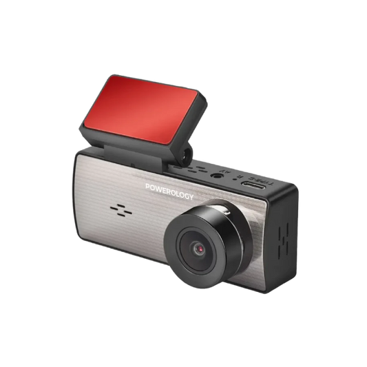 Powerology Dual Recording Dash Camera - Black