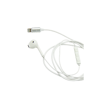 Powerology Mono Earbuds, High-Resolution Audio, with Lightning Connector
