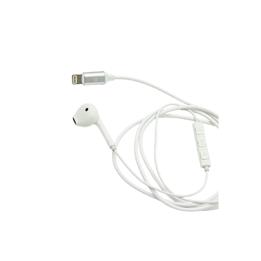 Powerology Mono Earbuds, High-Resolution Audio, with Lightning Connector