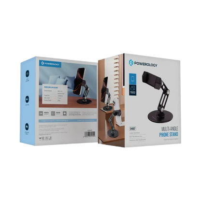 Powerology Multi-Angle Phone Stand - Black