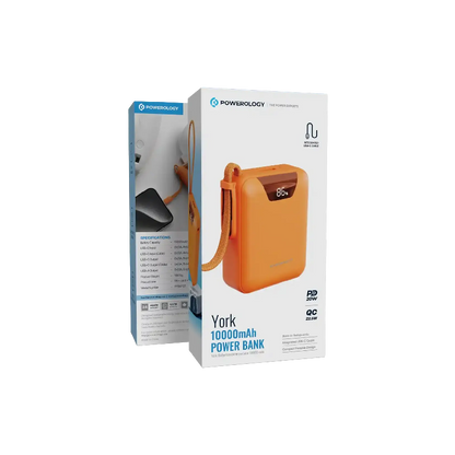 Powerology York 10000mAh Power Bank