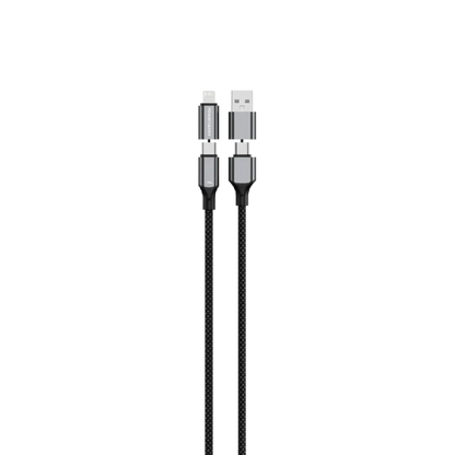 Powerology 4-In-1 Charging & Data Transfer Cable