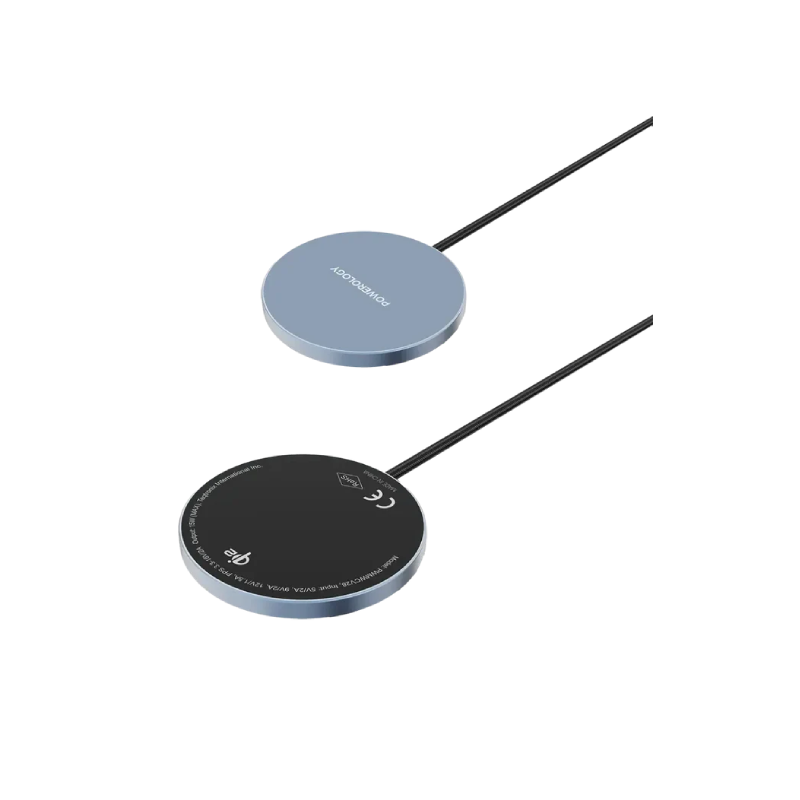 Powerology Elero Magnetic Wireless Charger - Gray