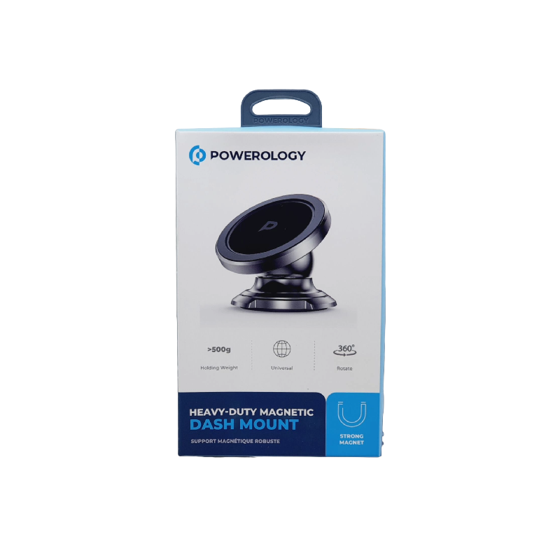 Powerology Heavy-Duty Magnetic Dash Mount - Purple