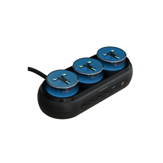 Powerology Holix Gan Multi-Port Power Station - Grey