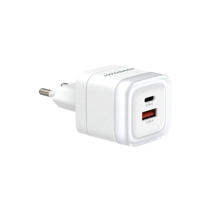 Powerology Lunex Series Fast Charging Adapter PD 35W - White