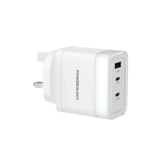 Powerology Lunex Series Fast Charging Adapter PD 65W