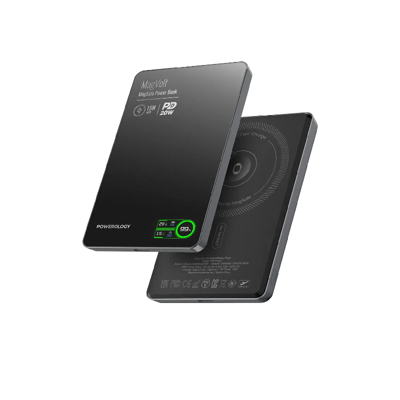 Powerology MagVolt 5000mAh Magnetic Power Bank