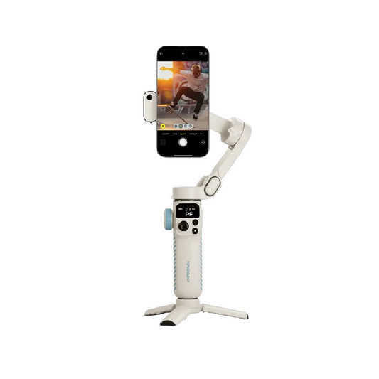 Powerology Magwave 3-Axis Magnetic Smart Phone Gimbal - White