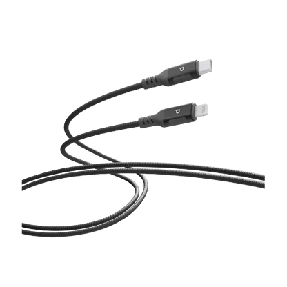 Powerology Power Sync Weave PD 30W USB-C to Lightning 3m Cable