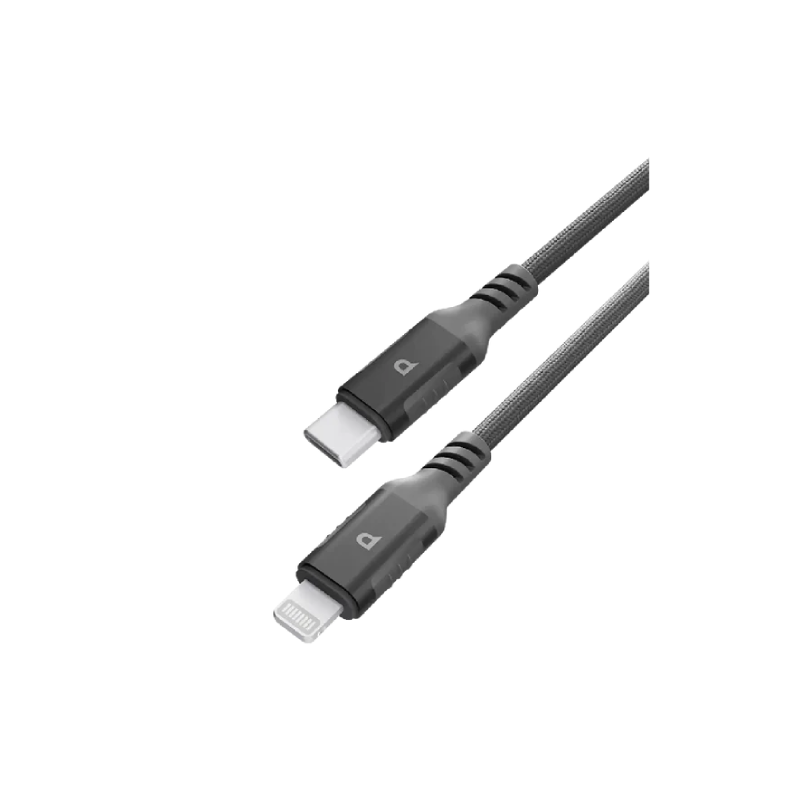 Powerology Power Sync Weave USB-C إلى Lightning PD 30W