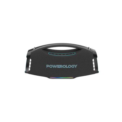 Powerology Rock 350W RGB Lighting Speaker - Black