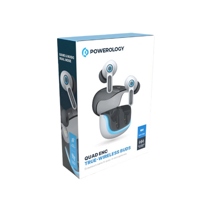 Powerology U005 Earphone With Quad Mic ENC