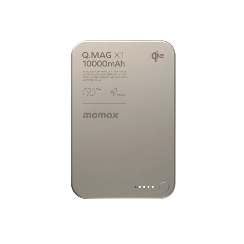 Q.Mag X1 Qi2 Magnetic Wireless Power bank 10000mAH - gen 2