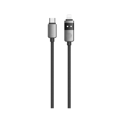 Cable TYBE-C TO LIGHTING 27W 1M BRAIDED CABLE LEVELO AUGE