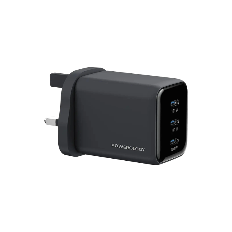 Powerology Volt-X 100W Multi-Port GaN Wall Charger