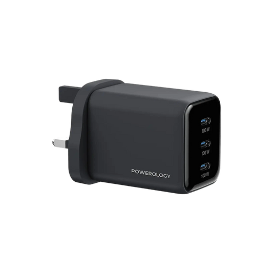 Powerology Volt-X 100W Multi-Port GaN Wall Charger