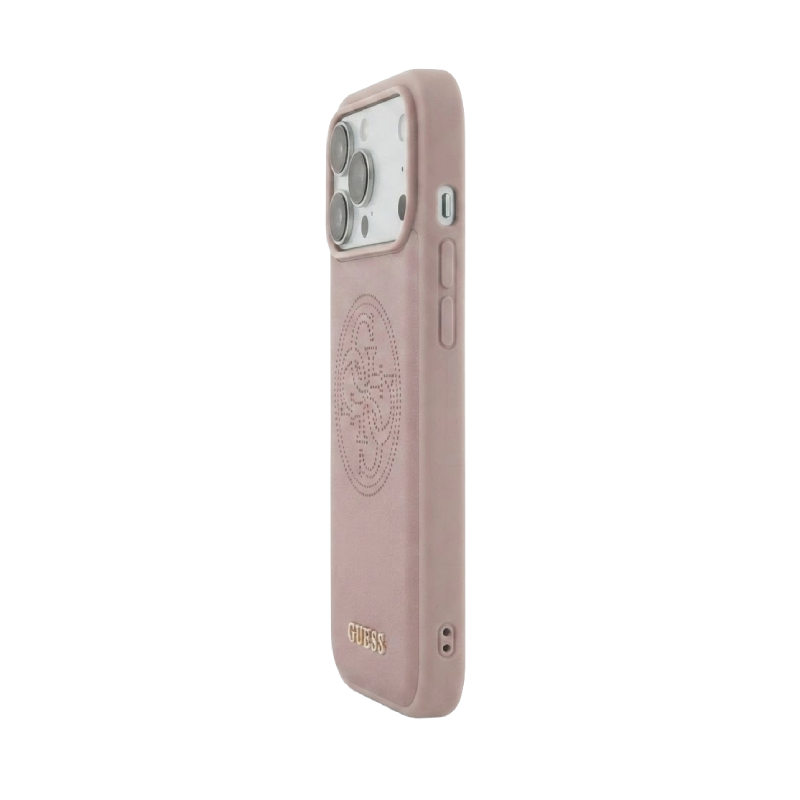 GUESS  magsafe phone case adding  a touch of luxury without overpowering the minimal design.