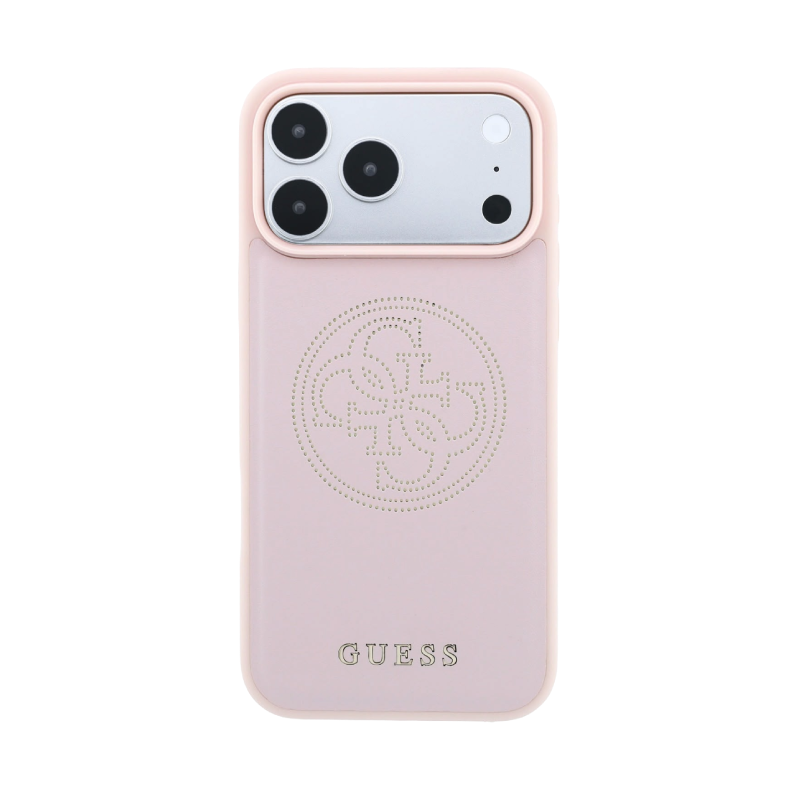 GUESS  magsafe phone case adding  a touch of luxury without overpowering the minimal design.