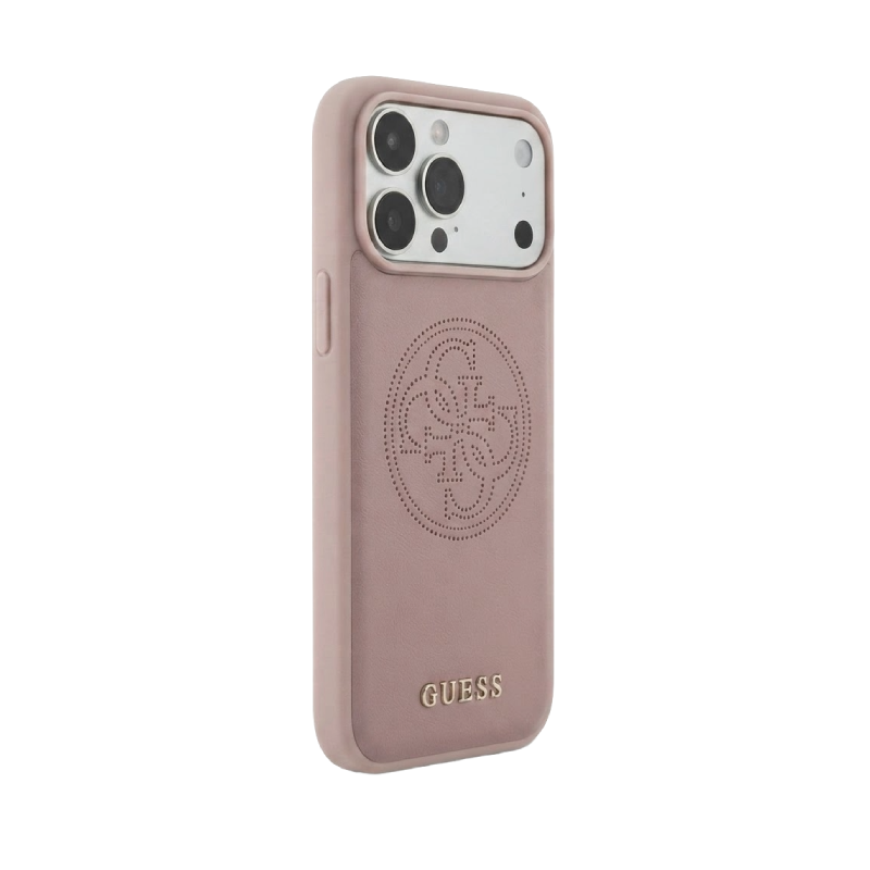 GUESS  magsafe phone case adding  a touch of luxury without overpowering the minimal design.