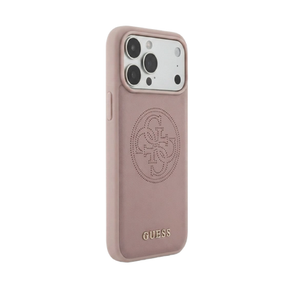GUESS  magsafe phone case adding  a touch of luxury without overpowering the minimal design.