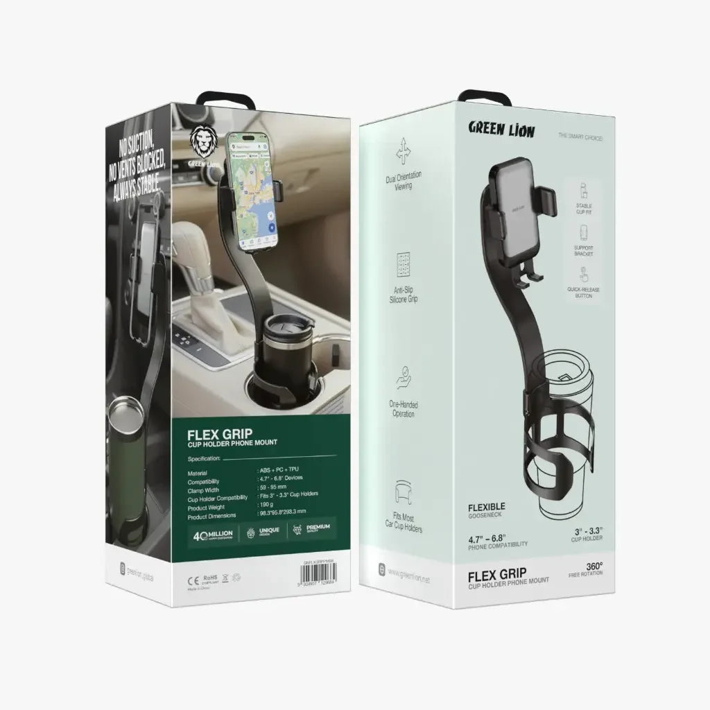 GREENLION FLEX GRIP CUP HOLDER 360