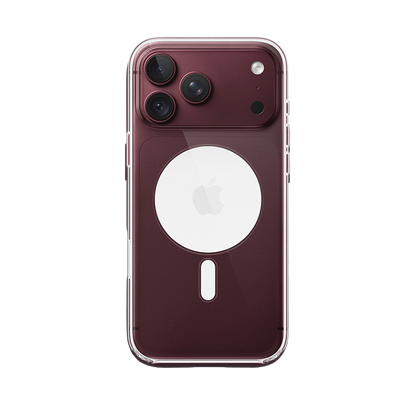 APPLE ORIGINAL TRANSPERENT MAGSAVE CASE IPH 18 PRO
