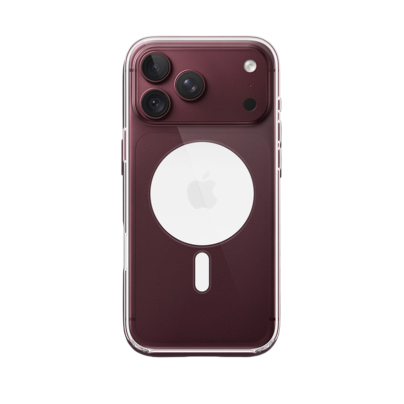 APPLE ORIGINAL TRANSPERENT MAGSAVE CASE IPH 18 PRO MAX