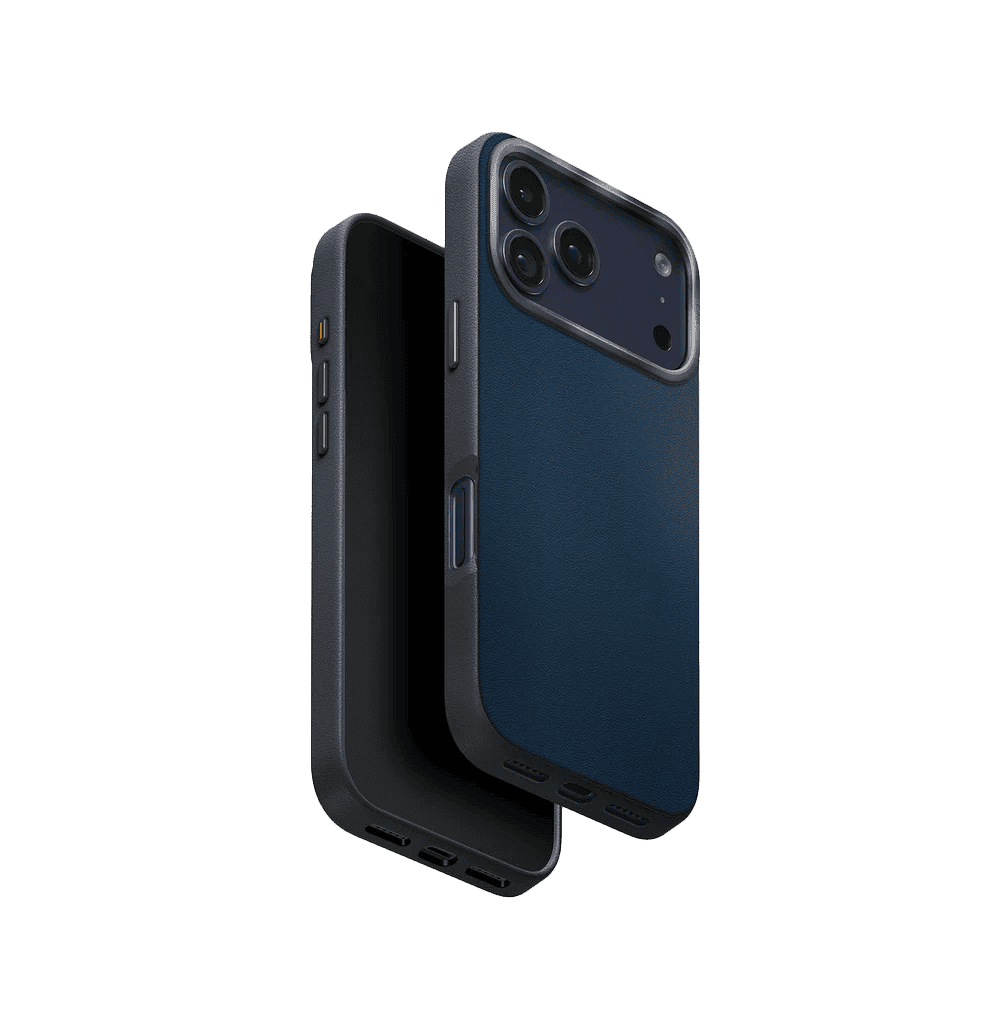 Uniq Lyden DS Dual-Tone Premium Leatherette Case for iPhone 17 Pro Max