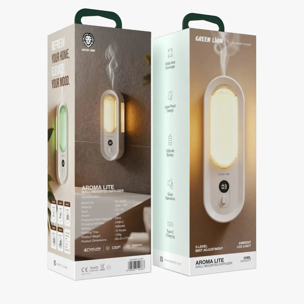 Green Lion AROMA LITE Wall-Mounted Diffuser 55ML